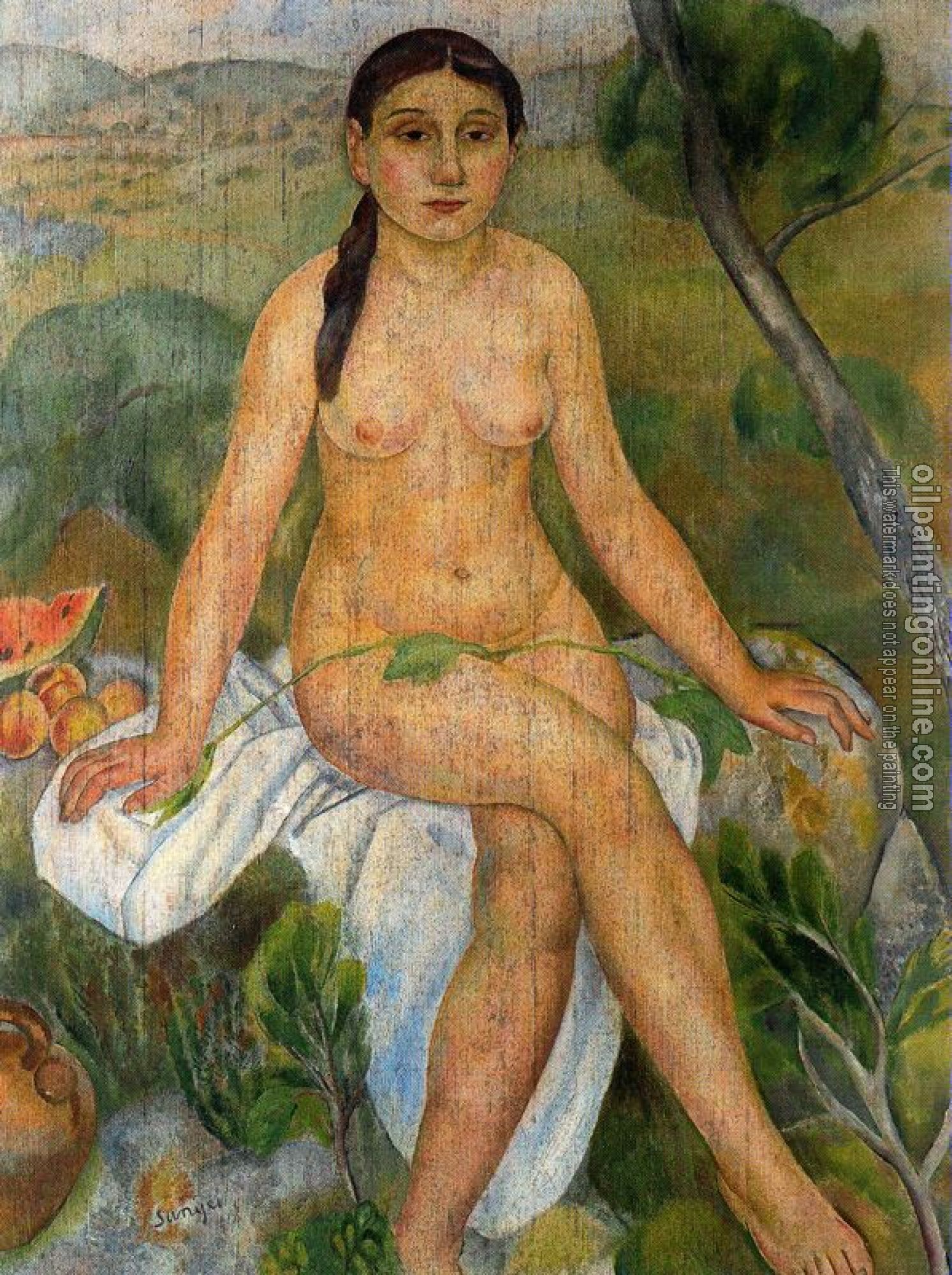 Joaquim Sunyer de Miro - Desnudo